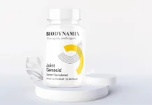 Jointgen Review 2025: The $120 Joint Pain Solution That Actually Works (Honest Assessment) Jointgen joint pain relief supplement bottle with 60 capsules for arthritis and mobility support